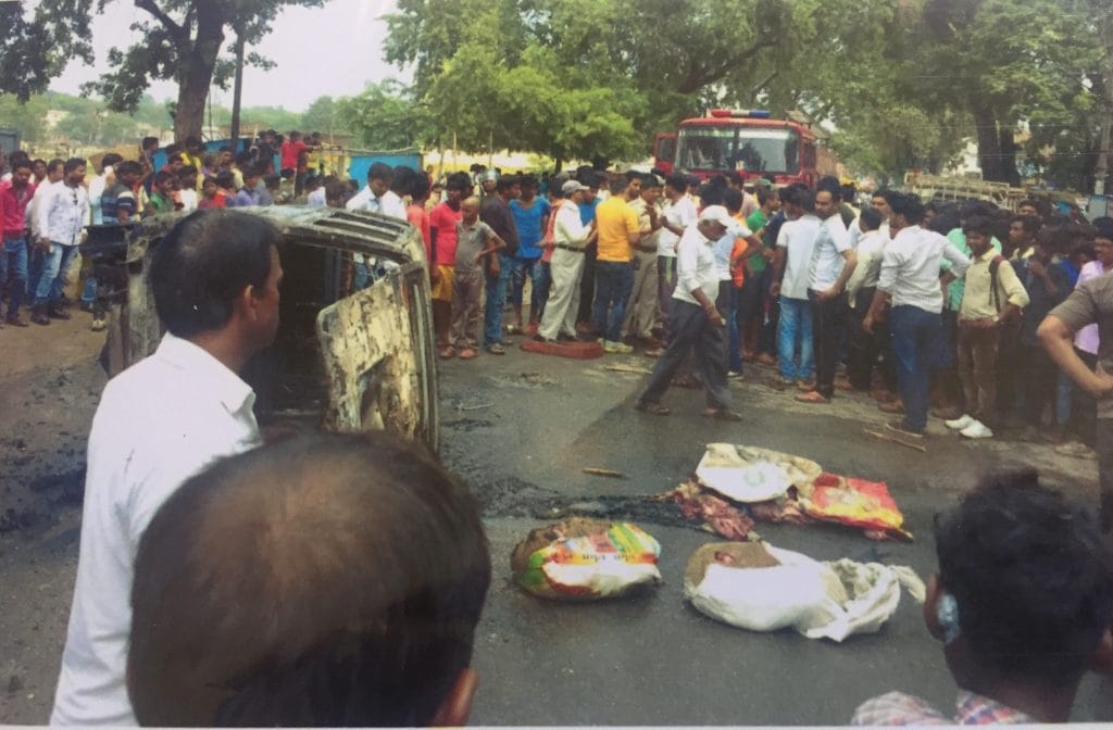 A file image of the spot where lynching happened