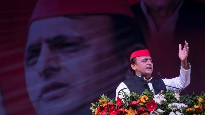 A file photo of Akhilesh Yadav, president of the Samajwadi Party