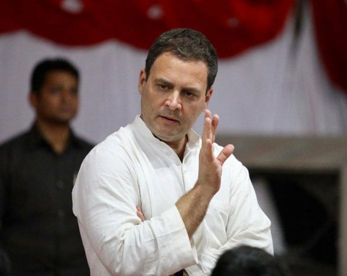 File photo of Congress President Rahul Gandhi | Facebook