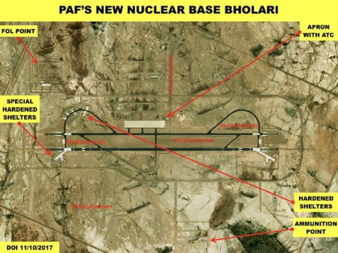 Pakistan Air Force's new base in Bholari, Sindh