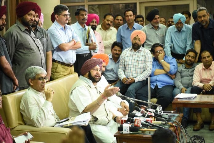 unjab chief minister Capt. Amarinder Singh