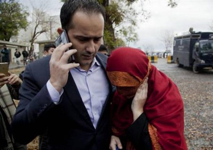 Additional district and sessions judge Raja Khurram Ali Khan with wife Maheen Zafar