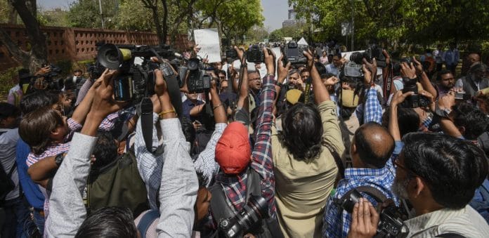 Representational image of journalists