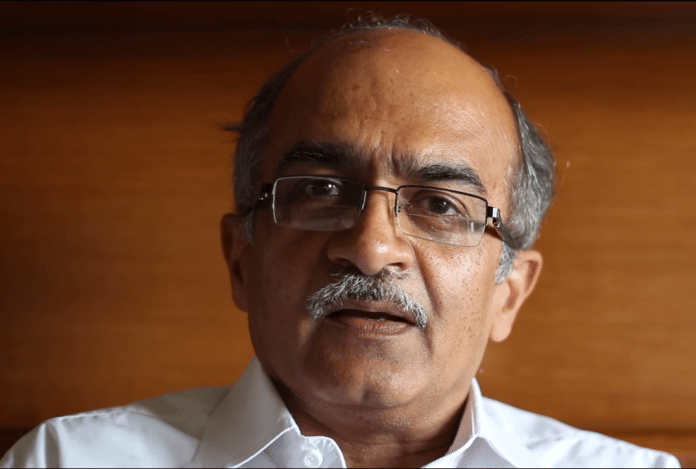 File image of Prashant Bhushan | Commons