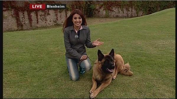 Reham Khan with 'Maximus