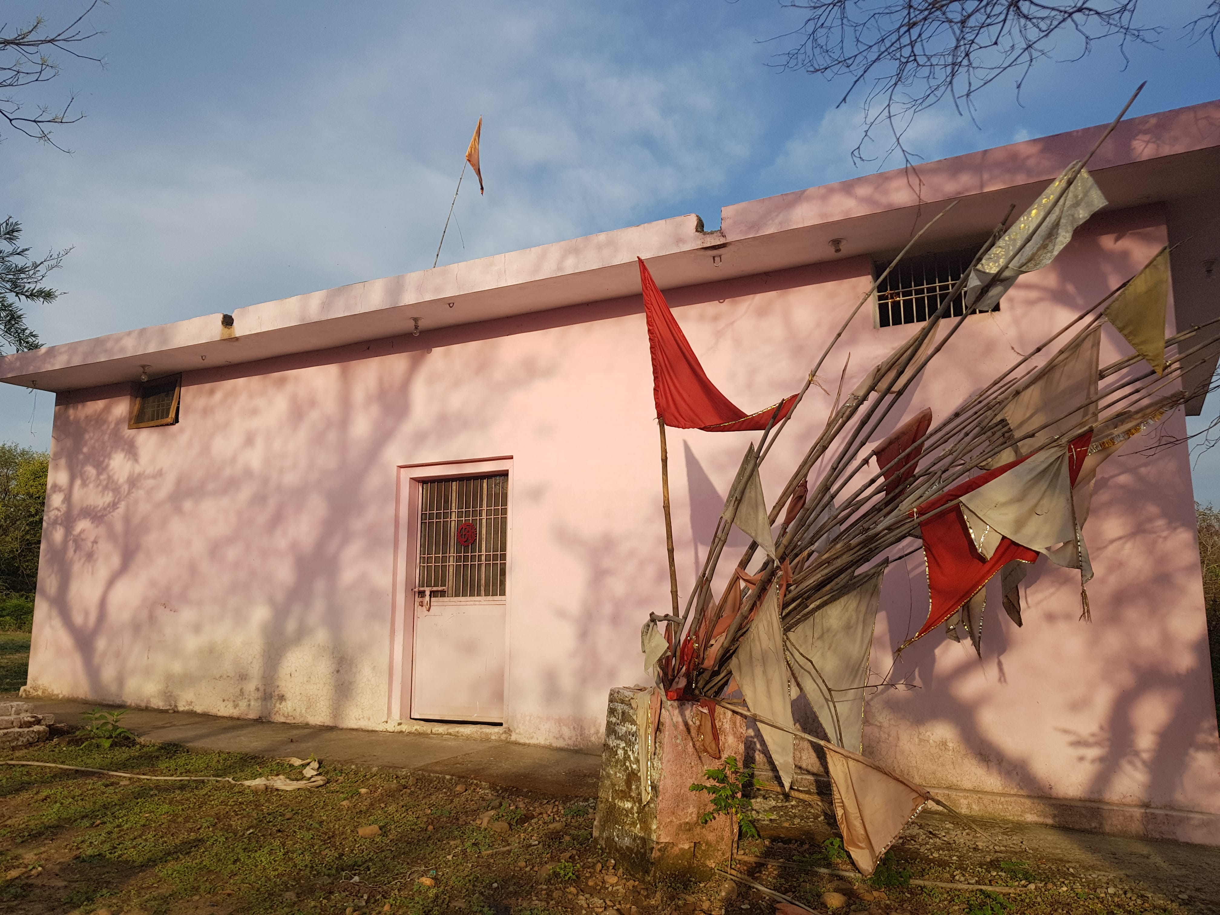 . Devisthan where the 8 year old girl was kept.