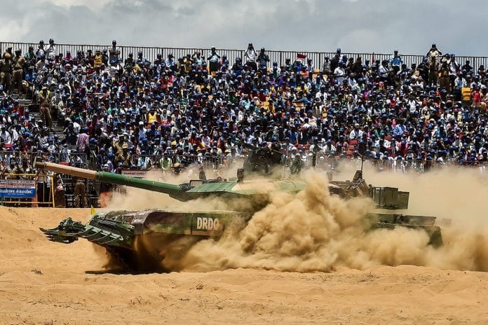File photo of Indian Arjun Mark II tank