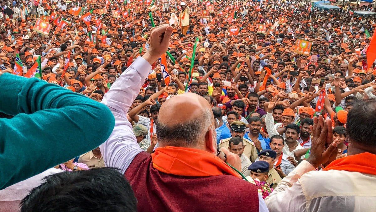 BJP donations rose from Rs 76 crore to Rs 532 crore in a year