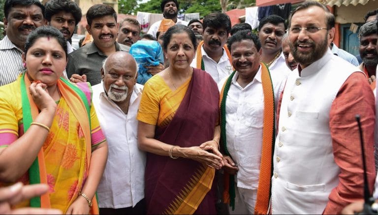 BJP unleashes campaign might in Karnataka: 10 cabinet ministers, 11 MoSs & state CMs