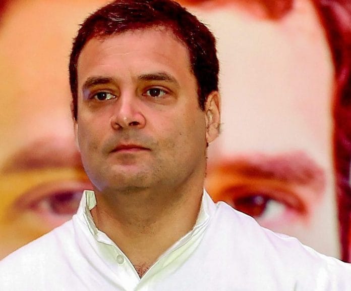 File photo of Congress President Rahul Gandhi | PTI