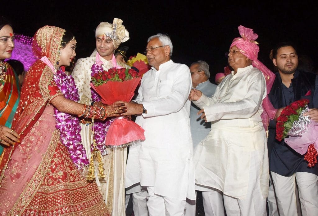 Lalu's son's wedding