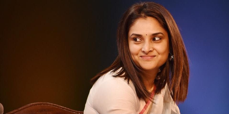 A file photo of Divya Spandana