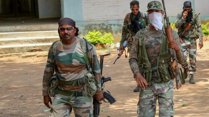 CRPF jawans in Jharkhand PTI