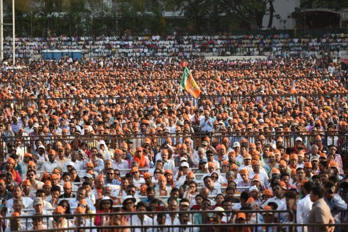 57 percent people think that the government fulfilled their expectations.