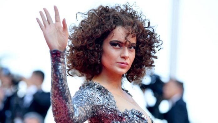 Actress Kangana Ranaut at Cannes Film Festival