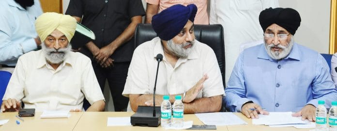 A Shiromani Akali Dal meeting