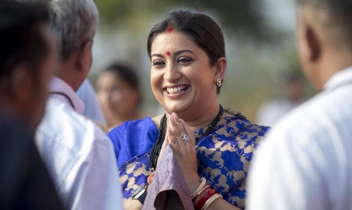 File image of Smriti Irani | Facebook