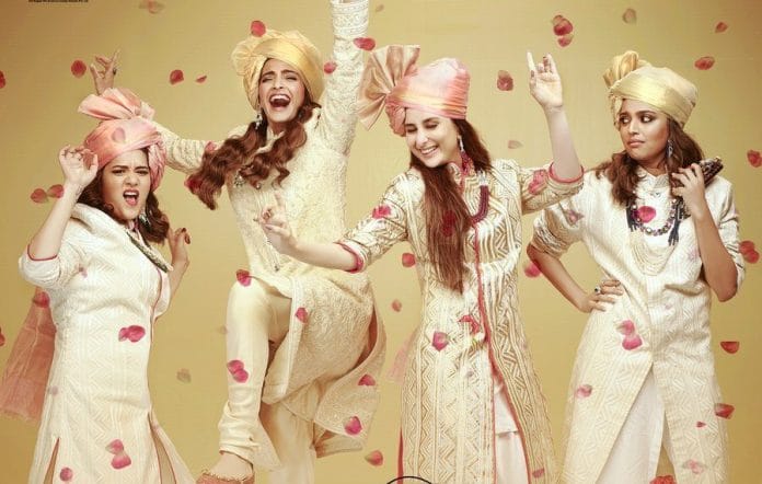 Poster of upcoming film Veere Di Wedding | @vdwthefilm/Twitter