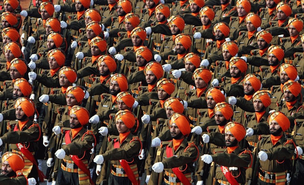 File image of Indian Army during a Republic day parade | Wikipedia