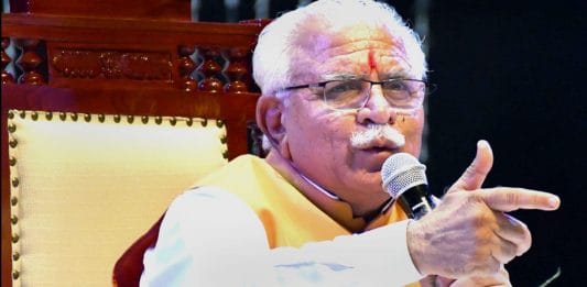 File photo of Haryana CM Manohar Lal Khattar | PTI