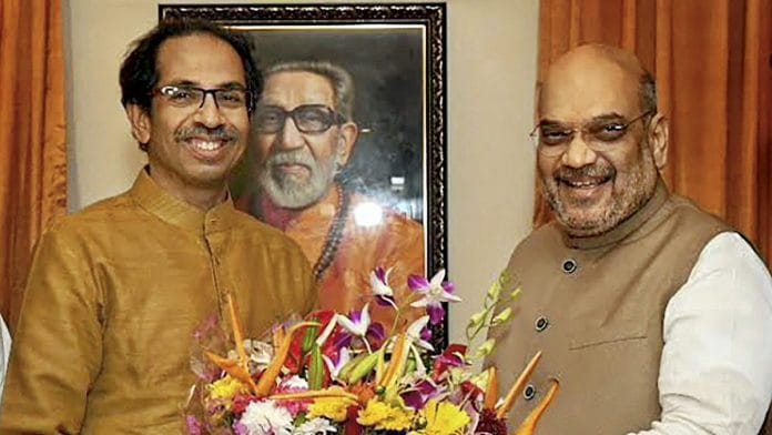 Amit Shah meets Uddhav Thackeray
