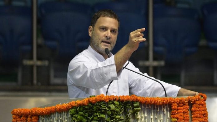 File image of Congress President Rahul Gandhi