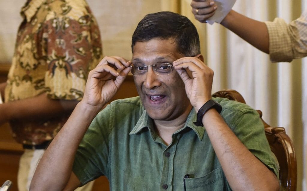 Outgoing Chief Economic Adviser Arvind Subramanian | PTI