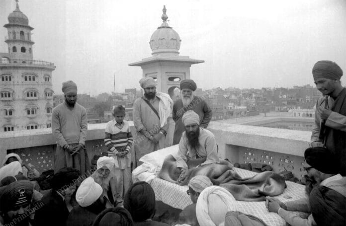 A 1983 photo of Jarnail Singh Bhindranwale. | Photo: Praveen Jain | ThePrint.in