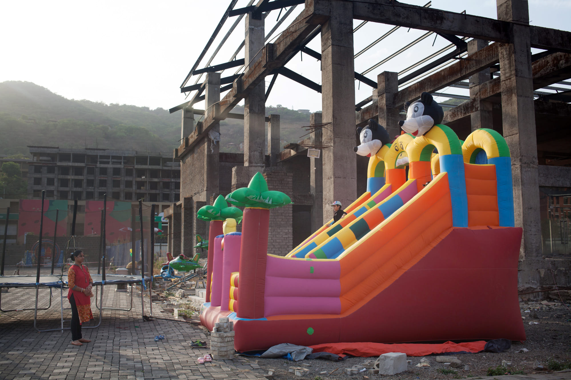  Lavasa is an incomplete shell housing some 10,000 people | Bloomberg