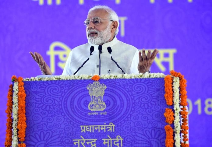 A File photo of Naredra Modi