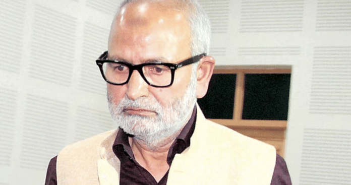 Senior PDP leader Naeem Akhtar | @brighterkashmir | Twitter