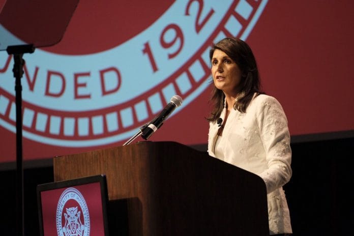 File photo of Nikki Haley | @nikkihaley/ Twitter