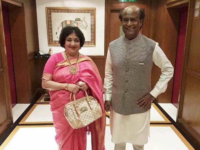 File image of Latha Rajinikanth | Facebook