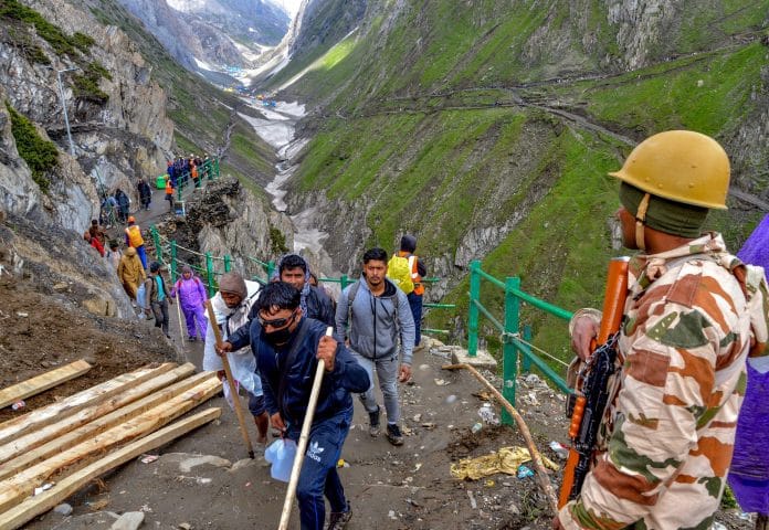 Amarnath pilgrims
