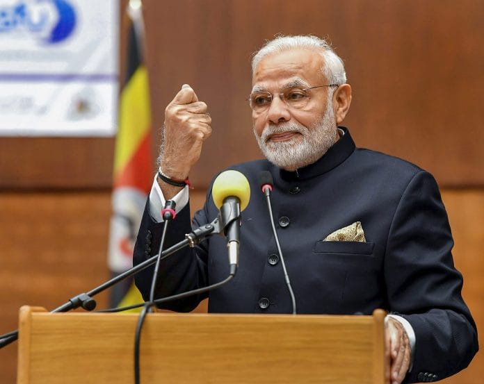 PM Modi in Kampala, Uganda | PTI