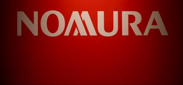 Nomura Logo | Yuriko Nakao/Bloomberg