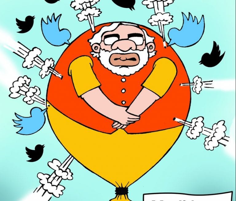 Modi loses 3 lakh followers on Twitter and Nawaz Sharif gets arrested in Pakistan