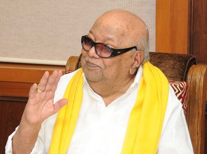 Late M. Karunanidhi