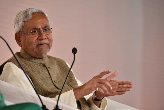 Chief minister of Bihar, Nitish Kumar | Vipin Kumar/Hindustan Times via Getty Images