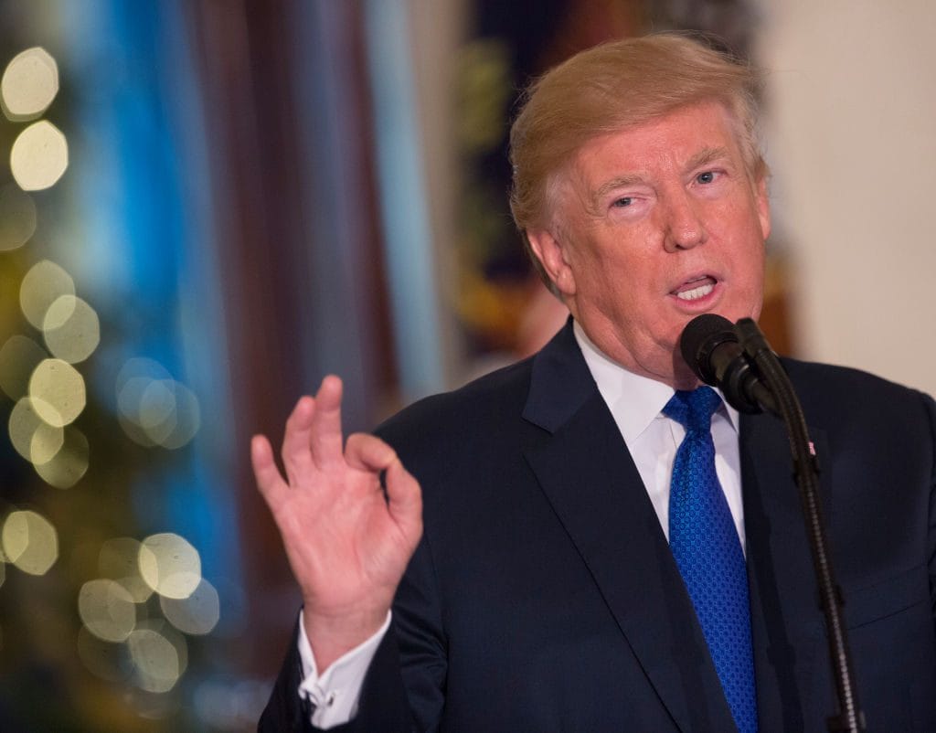 File image of US president Donald Trump | Chris Kleponis-Pool/Getty Images