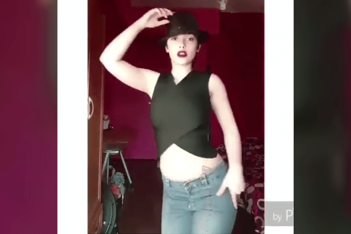 Maedeh Hojabri’s video got viewed close to a million times on social media | Twitter screengrab