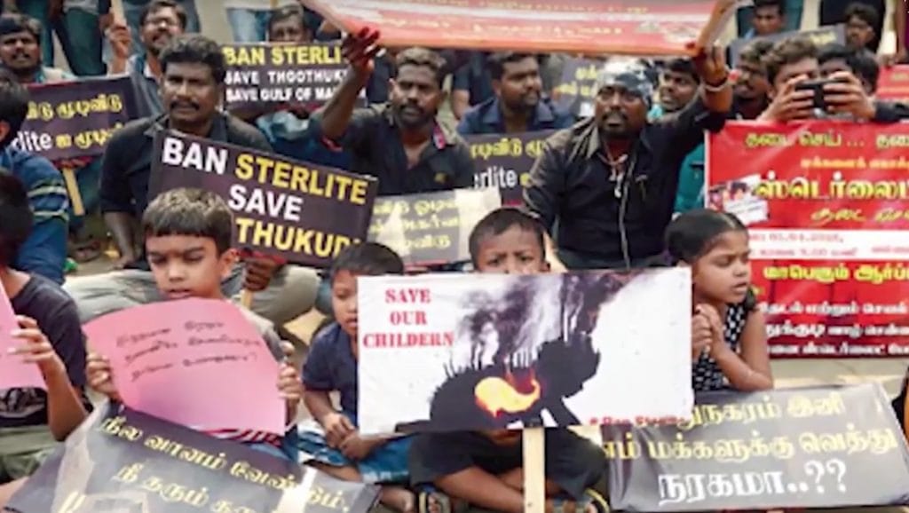 Thoothukudi protest