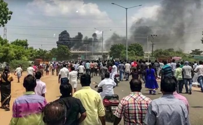 Thoothukudi protest