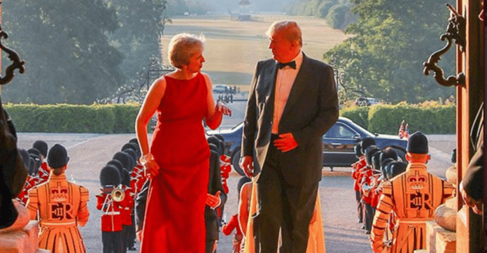 Latest news on Theresa May and Donald Trump