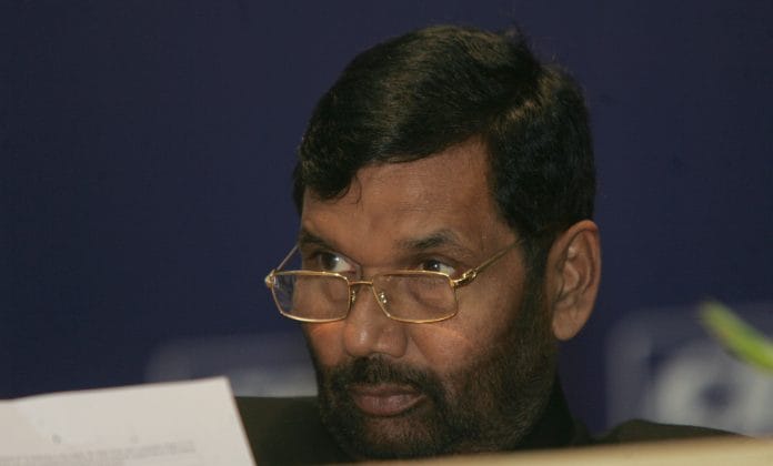 File photo of Ram Vilas Paswan | Photo: Pankaj Nangia | Bloomberg