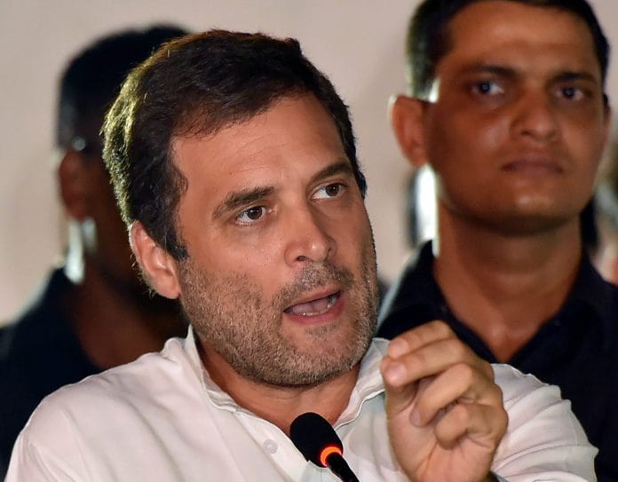 Congress President Rahul Gandhi | Kamal Kishore/PTI