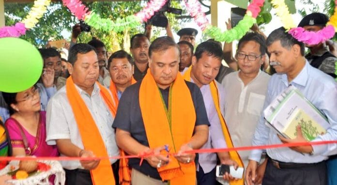 BJP leader Himanta Biswa Sarma | @himantabiswa/twitter