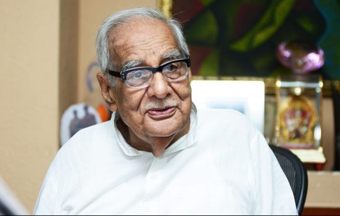 File photo of Kuldip Nayar | Ramesh Pathania/Mint via Getty Images