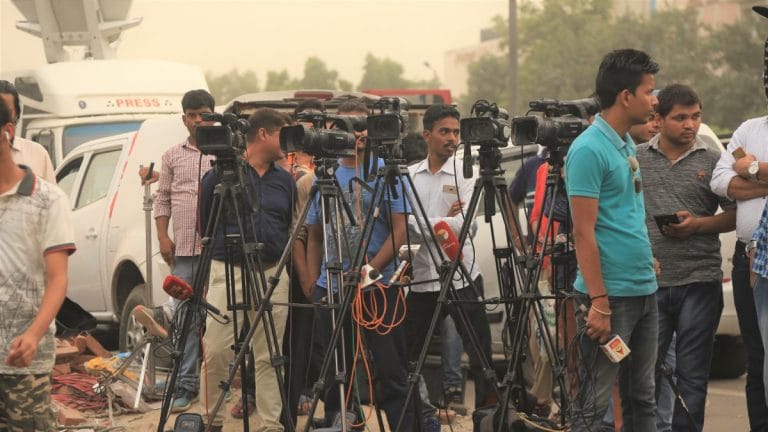 Editors Guild of India decries political pressures on journalists, blocking of TV signals