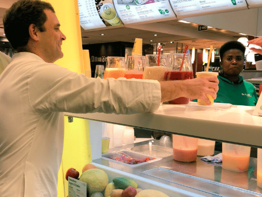 Rahul Gandhi in Germany | Twitter/@divyaspandana